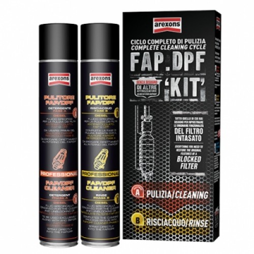 Sada na prečistenie a údržbu filtra pevných  častíc FAP/DPF